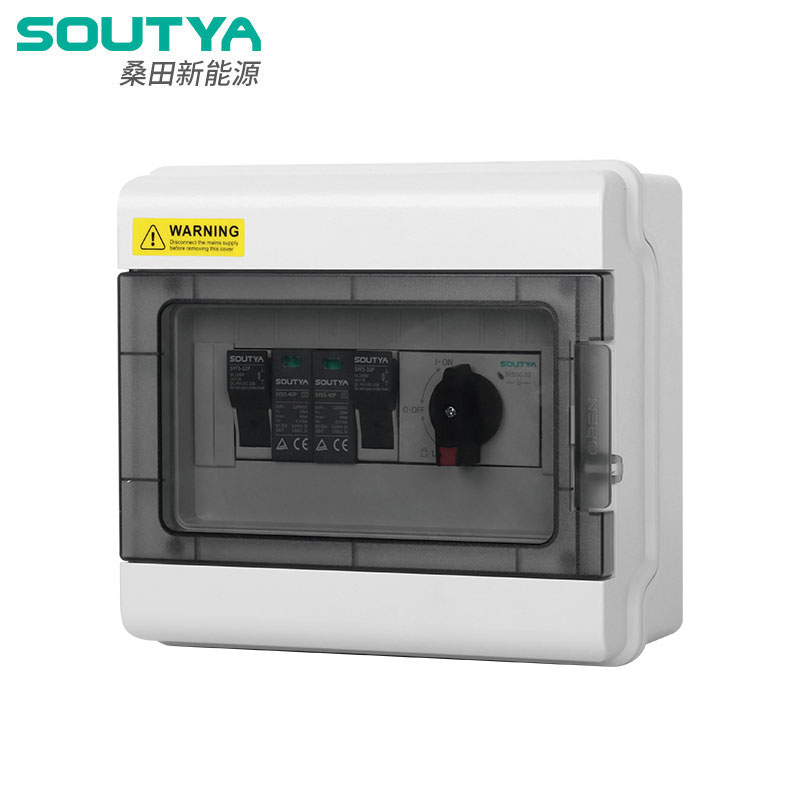 1000V DC Combiner Box 1 In 1 Out Isolator type