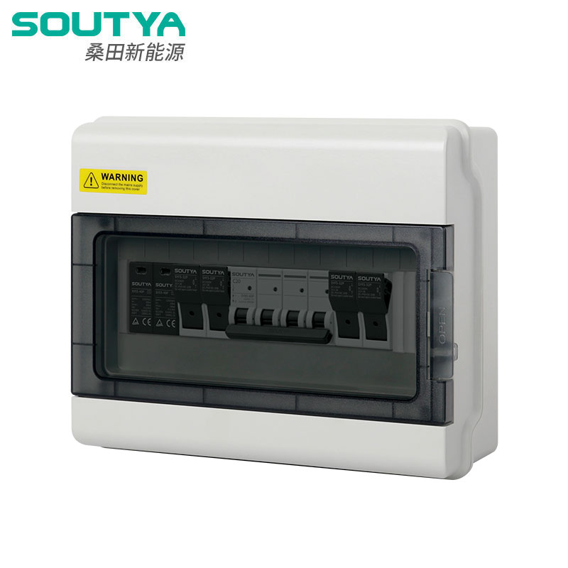 1000V DC Combiner Box 2 In 1 Out MCB type
